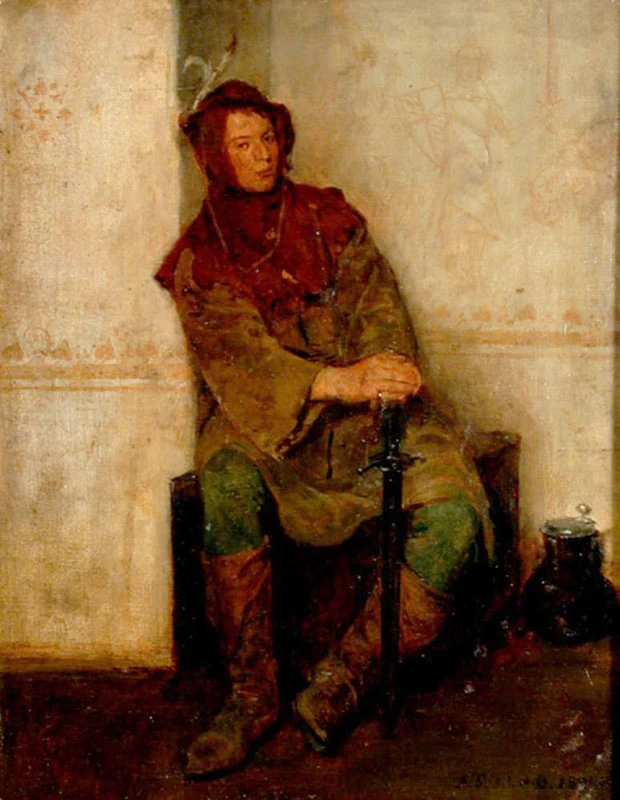 Giovane in costume